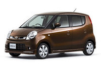 日産の軽「モコ」の特別仕様車「エアロスタイル」にナビ付き登場の画像