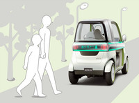 ダイハツ、2人乗り電気自動車「PICO」を出展の画像