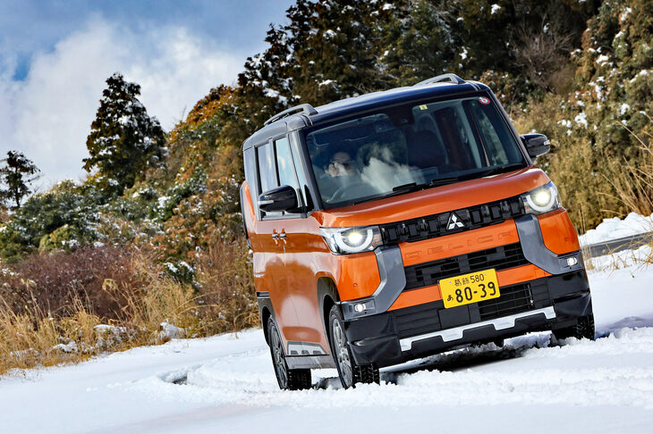 雪道で本領発揮！ 三菱デリカミニ 冬の箱根をゆく