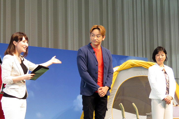 ゲストの一人である俳優の山本耕史さん。