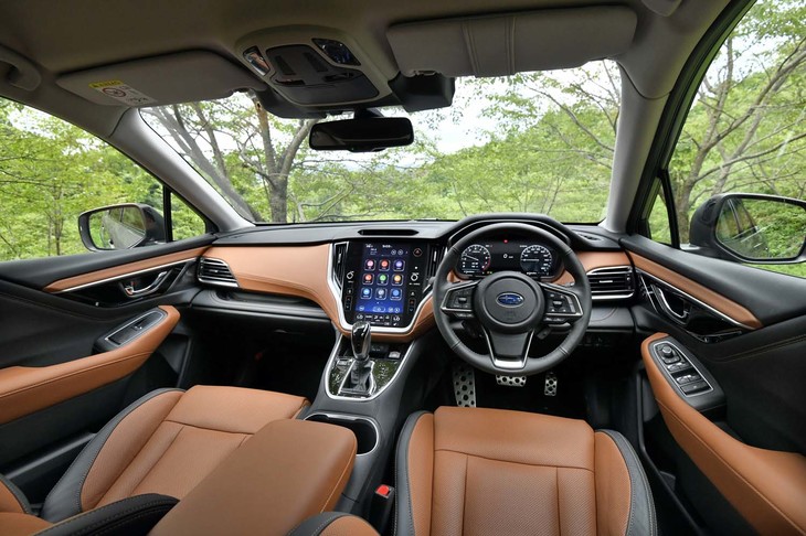 スバル・レガシィ アウトバック リミテッドEX（インテリア前面）