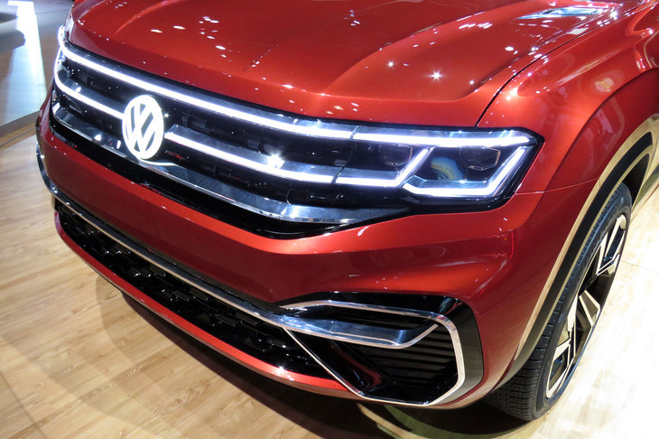 フォルクスワーゲン・アトラス クロススポーツ コンセプト（フロントまわり）