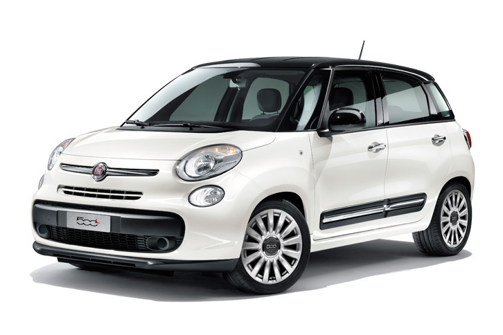 イタリアで3番目に売れている「フィアット500L」（2016年9月　UNRAE調べ）。