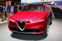 ジュネーブショー2019の会場から（アルファ・ロメオ）