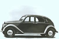 風洞実験を経て開発された「ランチア・アプリリア」。戦前のモデルとしては極めて優れた空力性能を備えていた。