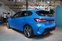 新型「1シリーズ」のボディーサイズは全長×全幅×全高＝4355×1800×1465mm、ホイールベースは2670mm。