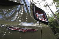 試乗車は2.4リッター直4自然吸気エンジン搭載の4WDモデル「トレイルホーク」。車両価格は340万2000円。