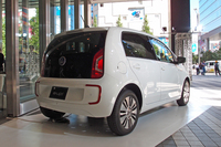 「e-up!」のリアビュー。