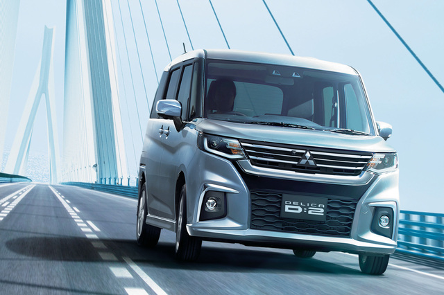 三菱が「デリカD：2」および「デリカD：2カスタム」に一部改良を実施