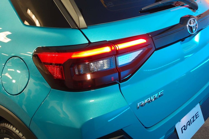 トヨタ・ライズZ（リアコンビランプ）