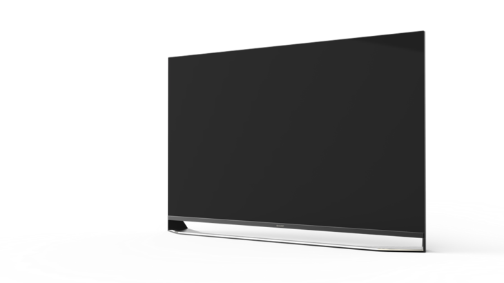 ピニンファリーナによって3タイプ公開されたテレビのうち、筆者の視点からすると最もスタイリッシュな一台。