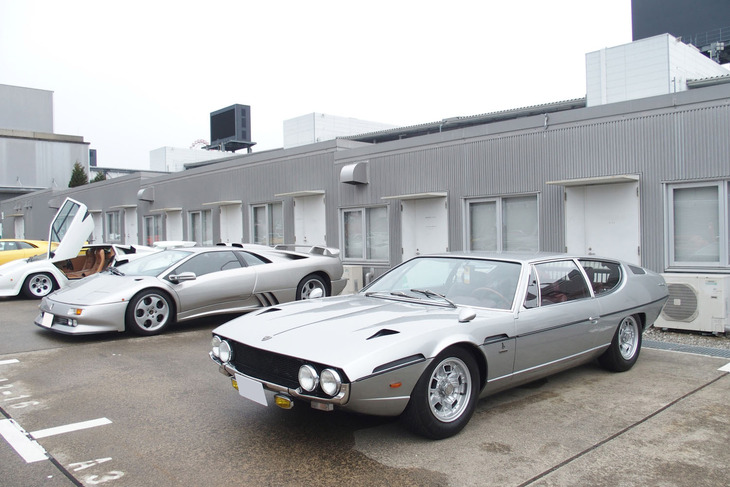「60th Anniversary Lamborghini Day」の参加車両。