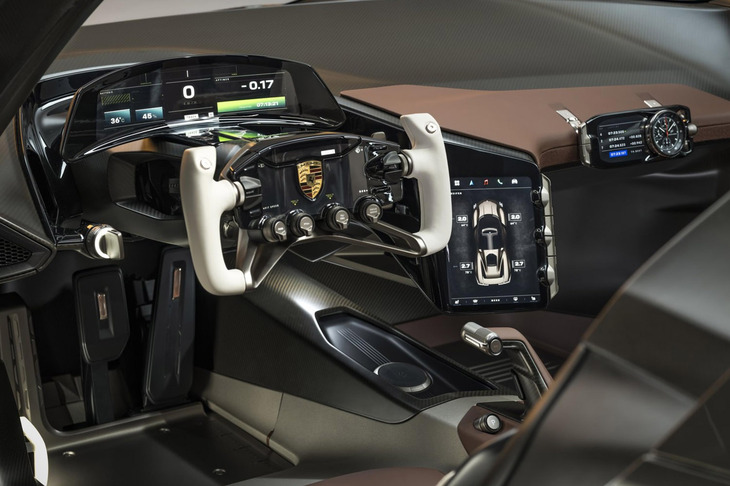 ポルシェ・ミッションX（コックピット）