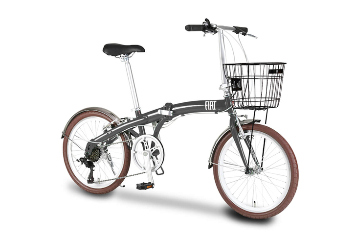フィアットのオリジナル折り畳み自転車。