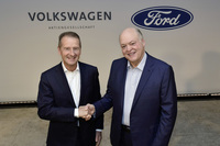 フォルクスワーゲンとフォードが世界規模での提携を自動運転と電気自動車にも拡大