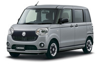 「ムーヴ キャンバスG“ブラックアクセントリミテッドSAIII”」。ボディーカラーは「スムースグレーマイカメタリック」。