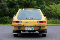 「P1800ES」の大きな特徴である、台形のガラスハッチ。後の「480」「C30」といったスペシャルティーモデルにも受け継がれた。