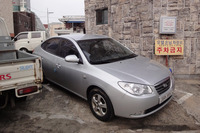 訪韓時にレンタカーで借りた「ヒュンダイ・アバンテ」。グローバルマーケット的には4代目「エラントラ」と紹介したほうがわかりやすい。韓国を北から南まで快適に走ってくれた。