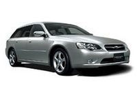 「スバル・レガシィ」に、ブラック内装に包まれる特別仕様車の画像