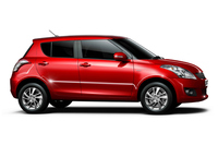 日本でもおなじみのBセグメントハッチバック車の「スズキ・スイフト」。