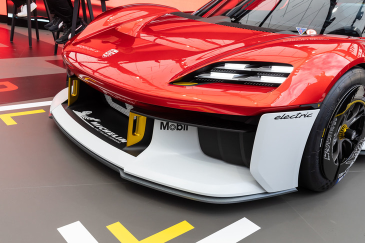 ポルシェ・ミッションR（フロントマスク）