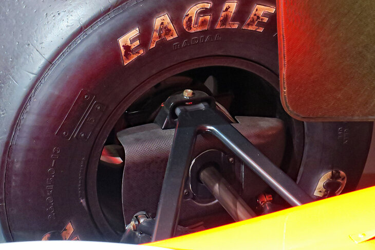 マクラーレンMP4/4 1988年ベルギーGP優勝車（リアサスペンション）