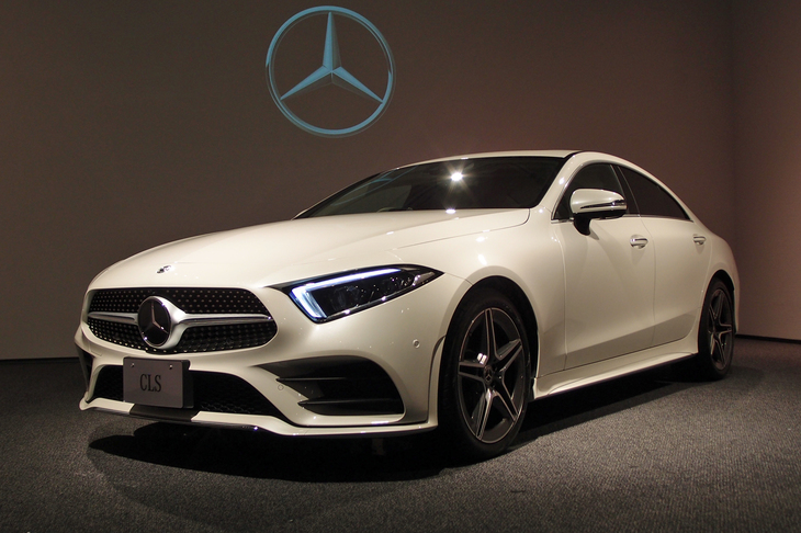 「メルセデス・ベンツCLS」（写真はディーゼル車の「CLS220d スポーツ」）