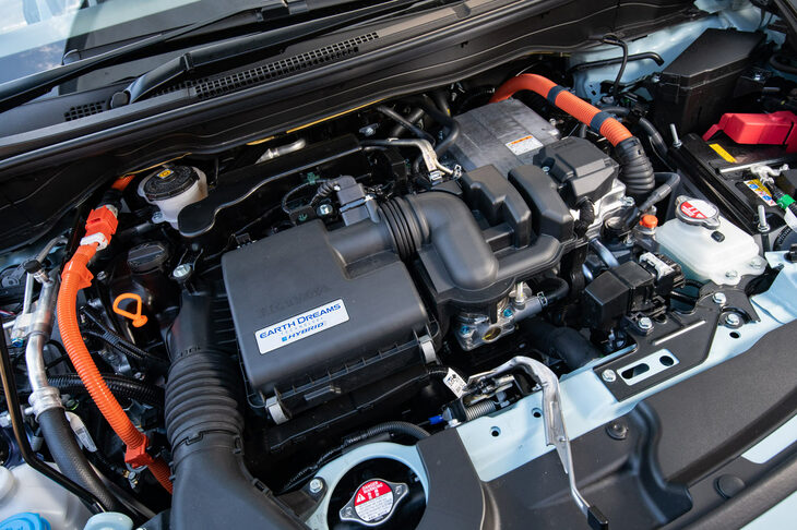 ホンダの四輪電動化の計画が実現した場合、ハイブリッド車を含め、エンジンを搭載したホンダ車は新車市場から姿を消すことになる。