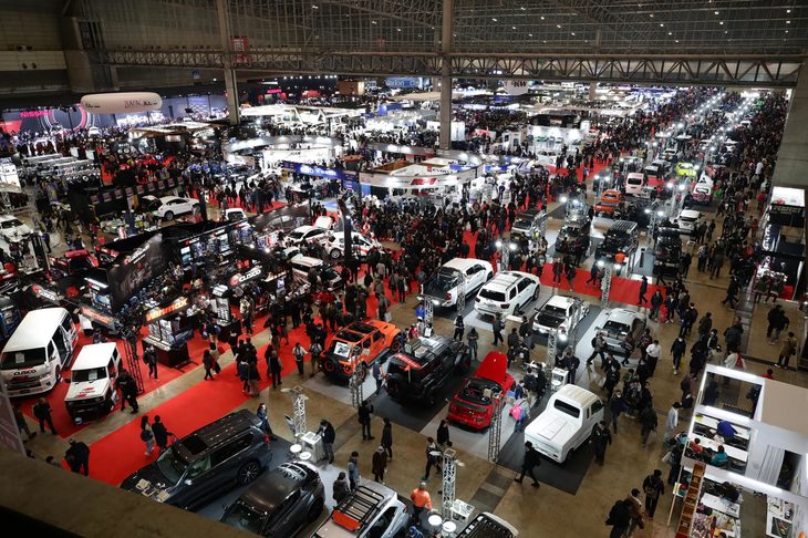 今回の東京モーターショーには、世界的なカスタムカーの祭典である東京オートサロンも出展。ある意味で業界外とのコラボレーション以上に衝撃的な発表だった。