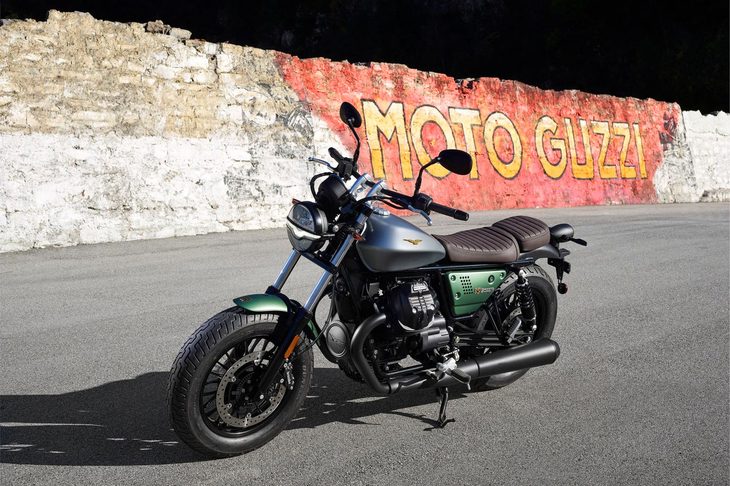 モト・グッツィV9ボバー100周年記念スペシャルエディション