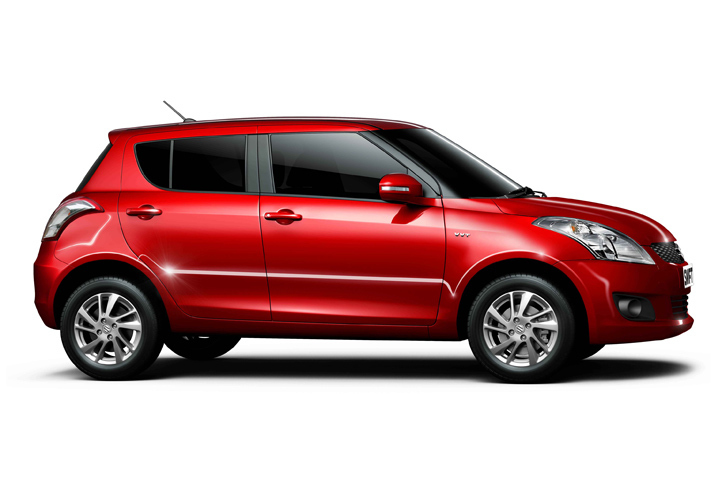 日本でもおなじみのBセグメントハッチバック車の「スズキ・スイフト」。