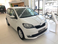 シュコダの最小モデル「シティゴー」は、「フォルクスワーゲンup!」の姉妹車である。展示車の価格は税込み1万1610ユーロ（約150万円）。