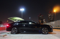 「DS 9」のステキなサイドビュー。プラットフォームは「プジョー508」などと同じ「EMP2」で、ホイールベースは「DS 7クロスバック」より165mmも長い2940mmとなる。