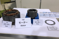 高回転化、磁石配置構造の見直しなどによりモーターの性能は驚異的に進化している。