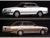 1984年8月に発売された5代目「トヨタ・マークII」。ボディータイプには先代でも高い人気を誇った4ドアハードトップと、6ライトのセダン、ワゴン（1984年11月発売）の3種類が用意された。