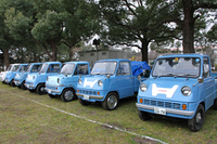 旧車イベント「U1000 in しらこばと公園」の会場から