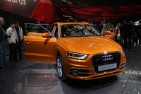 アウディ「Qシリーズ」の最小モデル「Q3」。市販型。