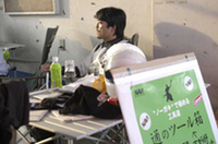 NAVI塩見、出走前に不安を隠せない。