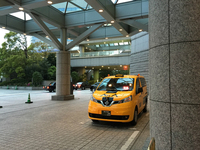 前ページで触れた「NV200」のタクシー。横浜で。