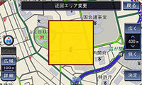 駅前、踏切と……経験上ここは絶対混むから走りたくないという場所を事前登録しておけば、そこを避けたルート探索をしてくれる。
