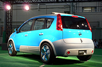 【東京モーターショー2005プレビュー】日産の着せ替えグルマ「ノート　インスパイアードbyアディダス」の画像