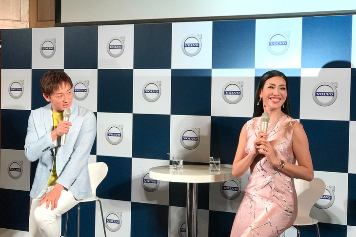 アン ミカさんの強い“ボルボ愛”が感じられるトークセッションだった。