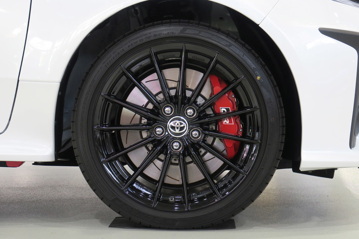 トヨタGRヤリスRZ（タイヤ＆ホイール＜フロント＞）