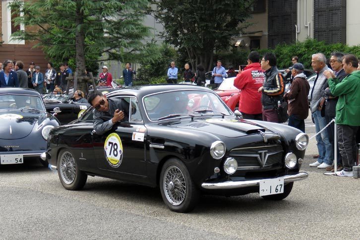 1954年式「フィアット1100TV ピニンファリーナ」。車名の通り、フィアット1100TVをベースに、ピニンファリーナのオリジナルボディーを架装したモデルだ。