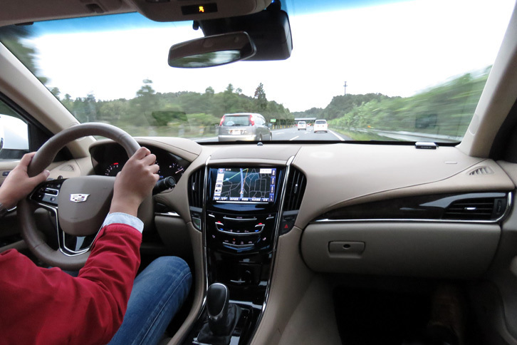 webCG編集部員の藤沢が、「ATSセダン」を駆って常磐自動車道を（制限速度内で）激走する。