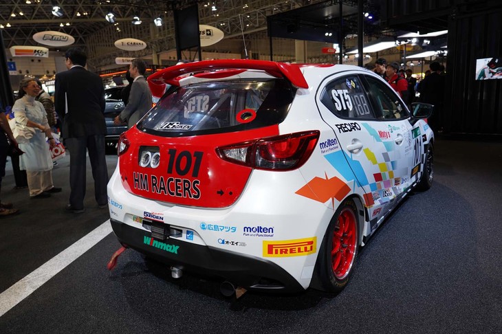 HM Racersヒロマツ デミオ