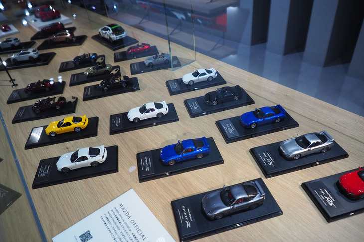 マツダブースの様子。