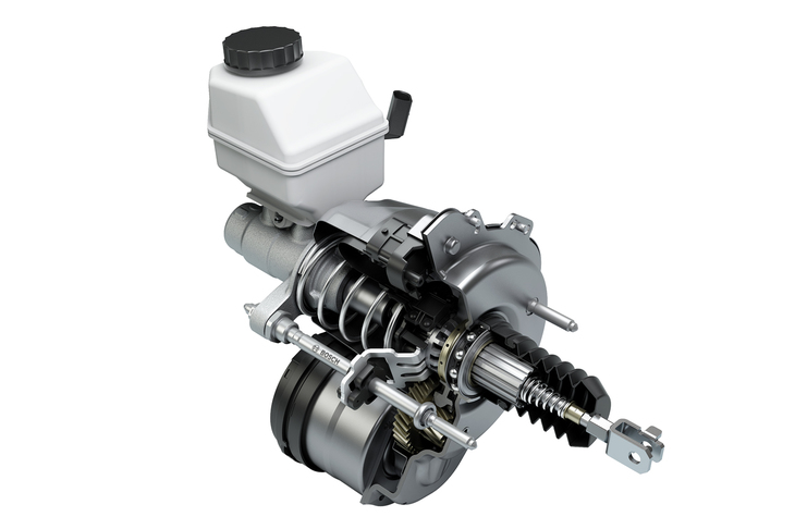 栃木工場では電動ブレーキブースターの生産も計画している。