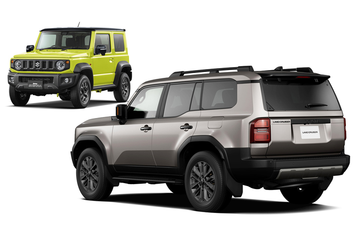 渕野「マトリックスを見てもらえるとわかるとおり、『ランドクルーザー“250”』がいるところは、このジャンルのモデルとしてはかなりのブルーオーシャンなんですよ」　
	清水「『スズキ・ジムニーシエラ』のポジションもそこですね!!」