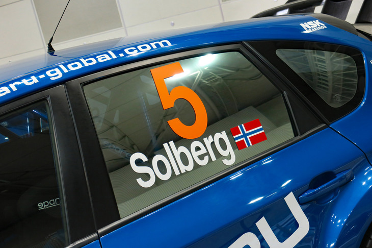 スバル・インプレッサWRC（2008年）／主催者展示コーナー